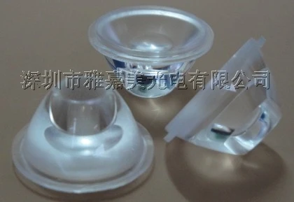 1w 3w Led lens 20mm Concave Shamian lens ,25 degrees 45 degrees 60 degrees , high power lens