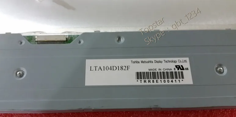 10.4 inch industrial LCD Panel LTA104D182F For Toshiba Original A+ Grade 6 months warranty