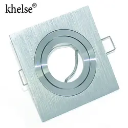 Modern aluminum Recessed Spotlight mounting frame MR16 / GU10 socket adjustable Ceiling fitting hole lamp lighting fixture