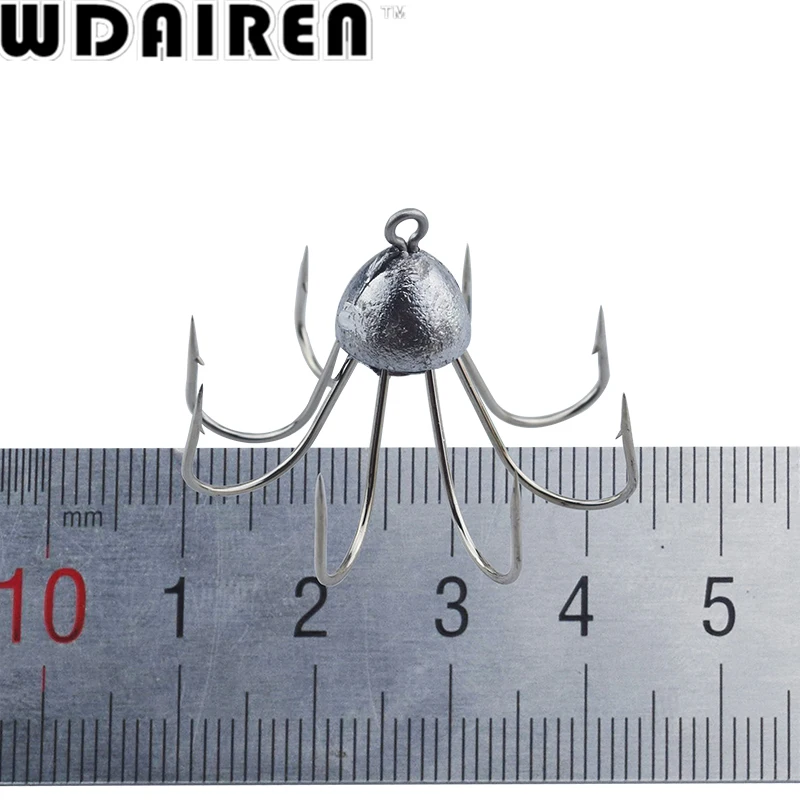 1 Pc Sharp Back Weighted Worm Hook with Coil Keeper Butt Weight Hook Bass Explosion Hooks for 11g Carp Fishing Tackle
