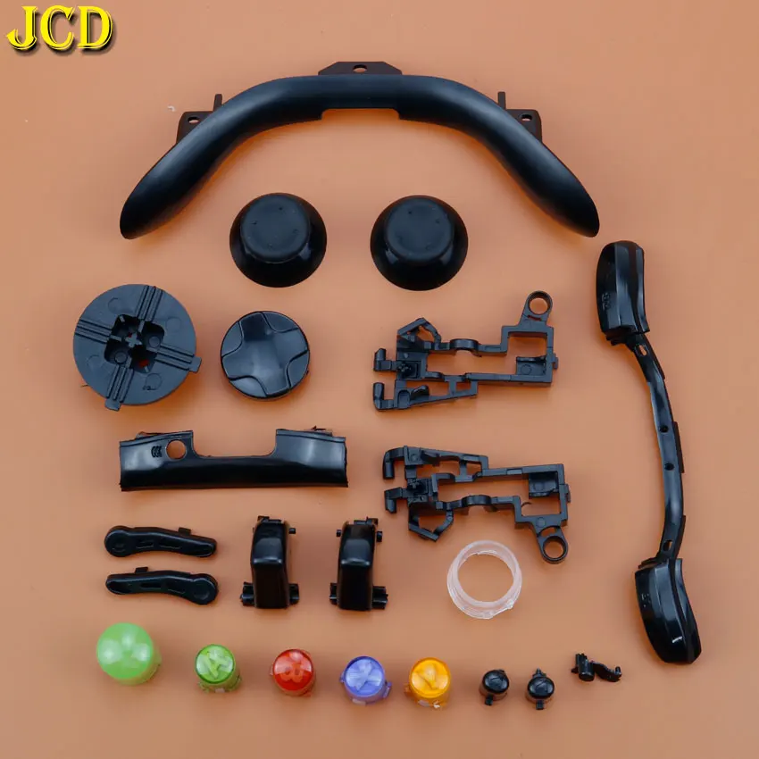 JCD คอนโทรลเลอร์เกมไร้สายพลาสติกกรณี Gamepad เปลือกป้องกันฝาครอบ W/ปุ่ม Analog Stick สำหรับ XBox 360