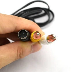 3 pin Audio video AV Cable for SEGA Mega Drive 2 RCA Cord for SEGA Genesis 2