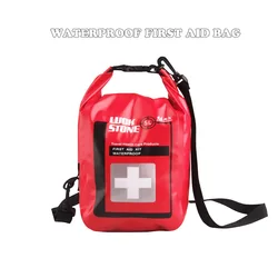 New Portable 5L Waterproof First Aid Bag With Shoulder Strap Outdoor Survival Emergency Kits For Outdoor Camp Hiking Fishing