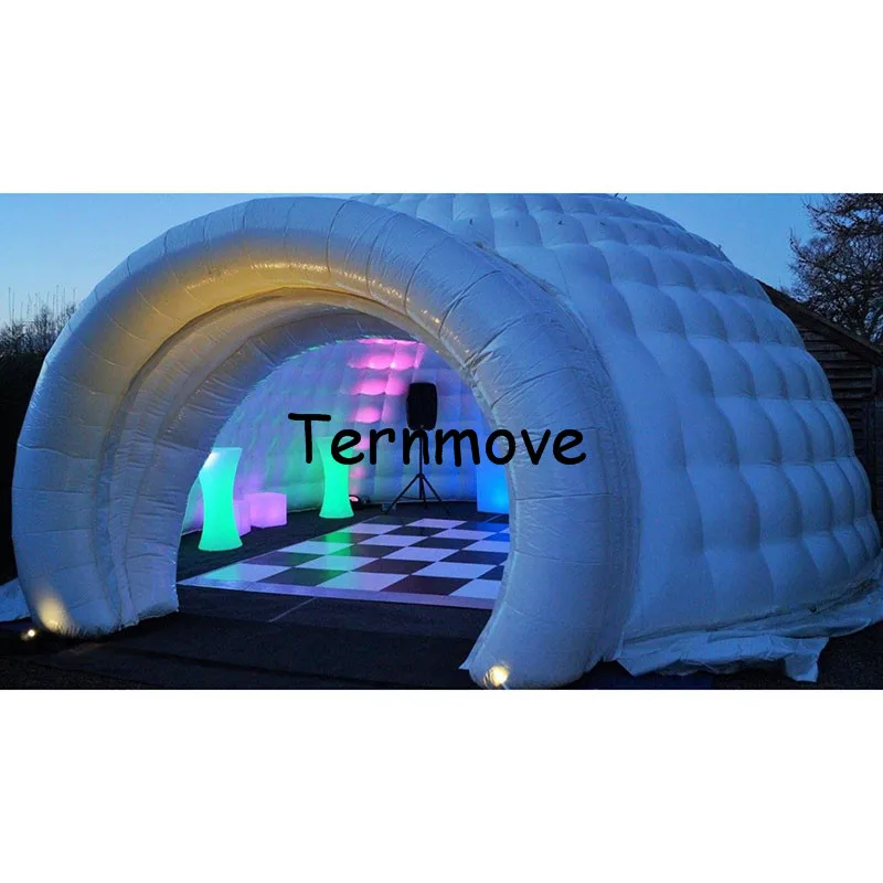 

Inflatable igloo tent Inflatable event tents Portable Inflatable Marquee Tents with LED Lights toys Inflatable Dome Party Tent