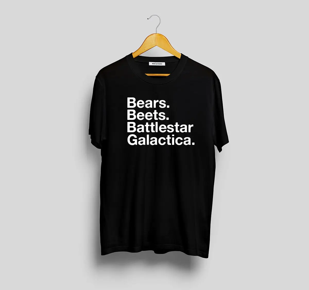 Bears Beets Battlestar Galactica T-shirt Dwight Schrute Shirt The Office Tv show Tee shirt