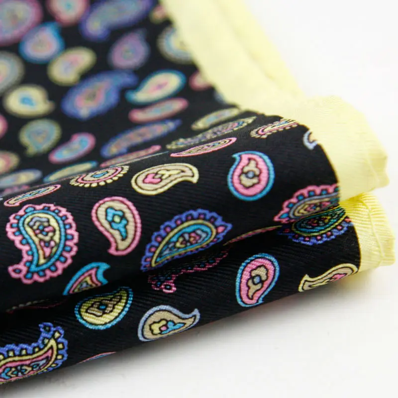 Spring New Arrival 100% Natural Silk Handmade Pocket Handkerchief Pocket Square Hanky With Giftbox