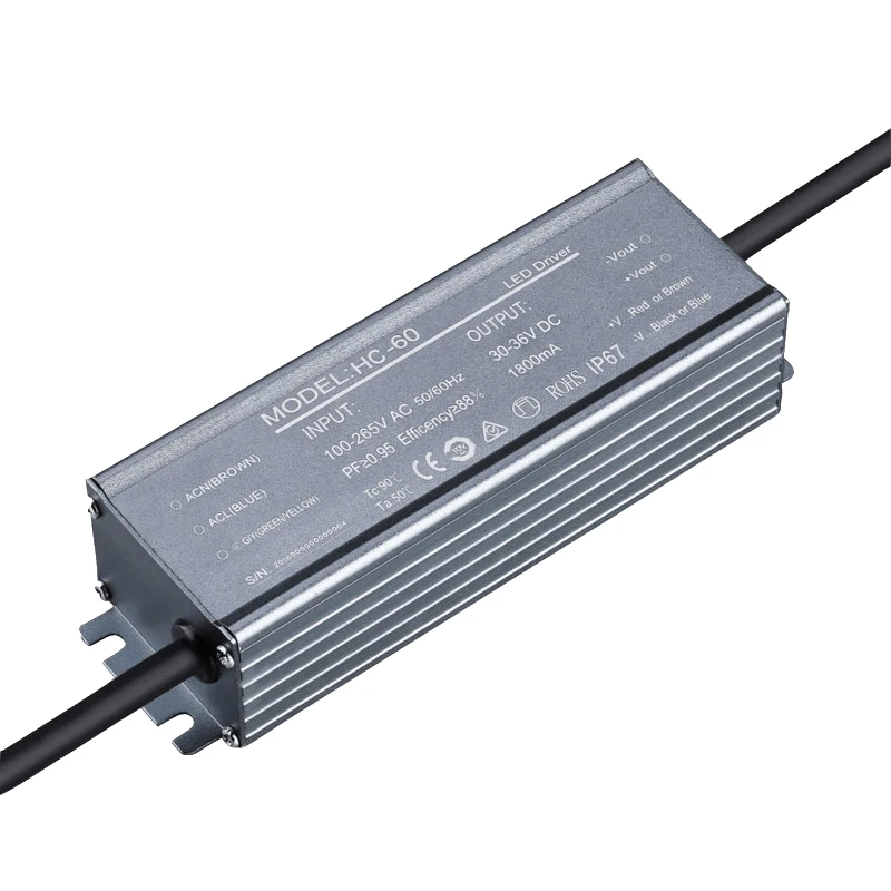 Imagem -02 - Super Fonte de Alimentação 010v 1-10v Alumínio Case120w 150w 200w Regulável Flicker-livre ao ar Livre Led Driver Corrente Constante Ip65