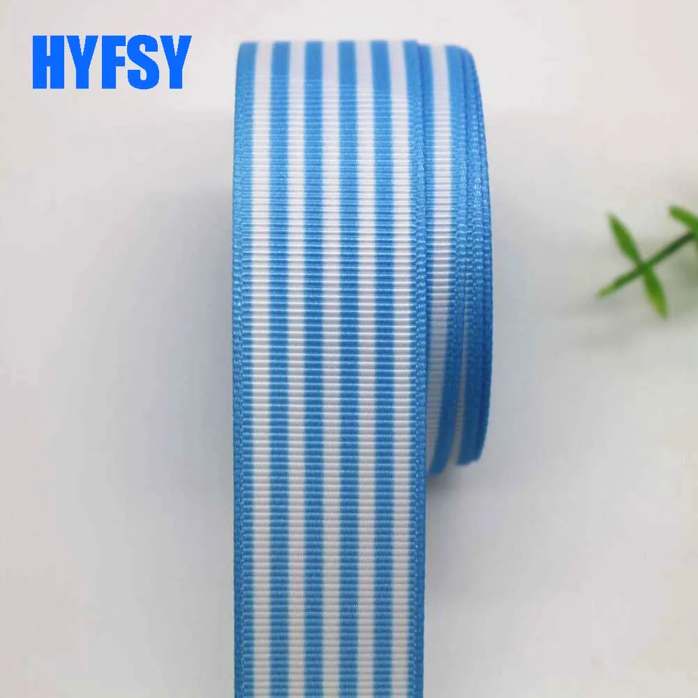 10 yards 25mm Stripes ribbon 10 yards DIY handmade materials gift wrapping sewing fabrics Grosgrain tape cartoon