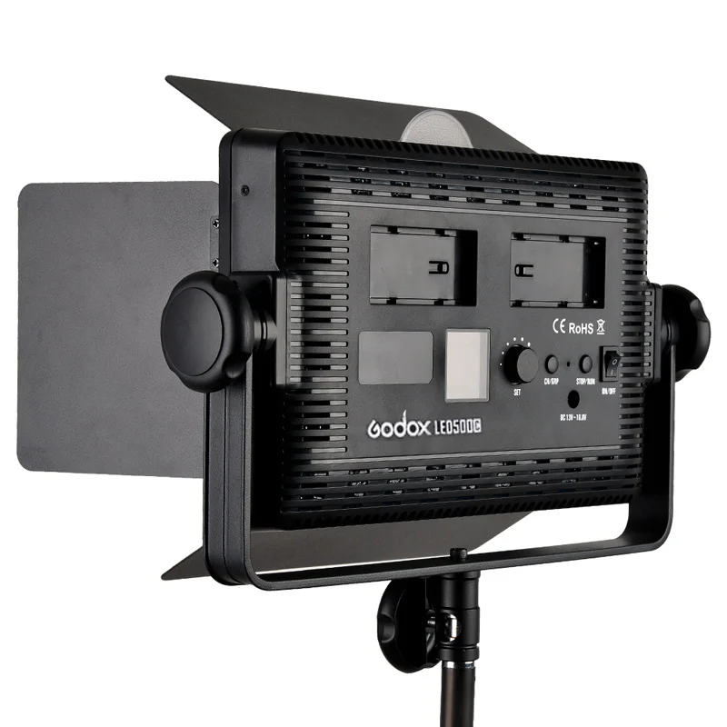 Godox 3x LED500C 3300-5600K Двухцветная светодиодная панель 500 Комплект непрерывного освещения для видеосъемки LED500W + подставка 2,8 м + адаптер