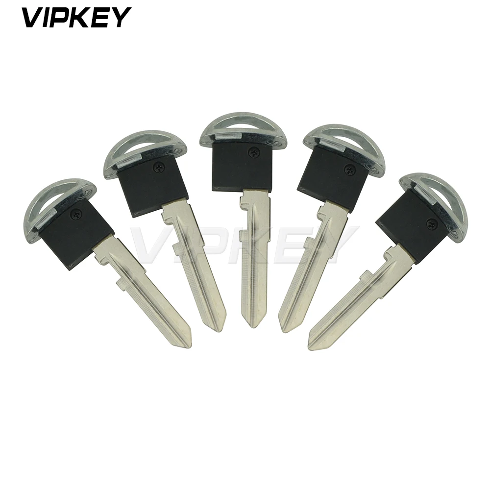 

Remotekey 5pcs Replacement Smart Key Emergency Key Insert For Mazda 3 5 6 CX5 CX7 CX9 Key Blade