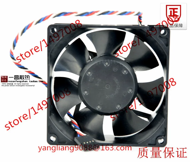 NMB-MAT 3612KL-04W-B66 F02 DC 12V 0.68A 90X90X32mm Server Cooling Fan