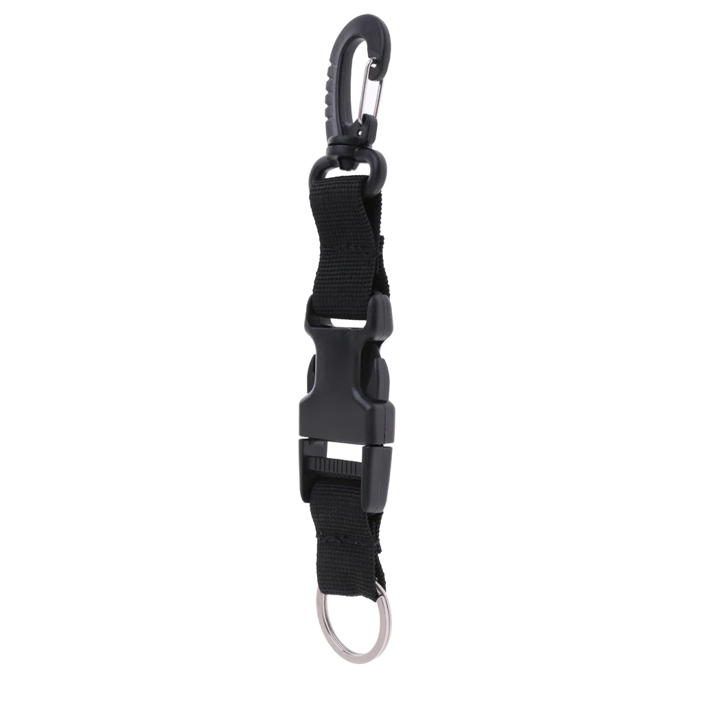 Scuba Diving BCD Camera Light Torch Holder Lanyard Strap Swivel Snap Clip Great Accessories for Diving Snorkeling Spearfishing