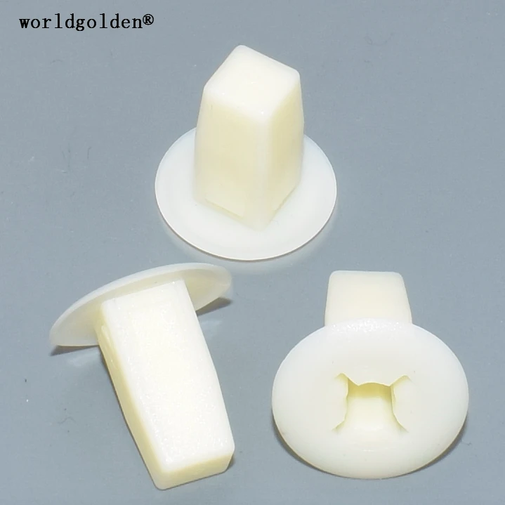 worldgolden 10pcs Screw Grommet #10 Screw Size for Toyota#90189-06001 Mitsubishi#M098145,M088341,MS480013,Nissan#01281-00023