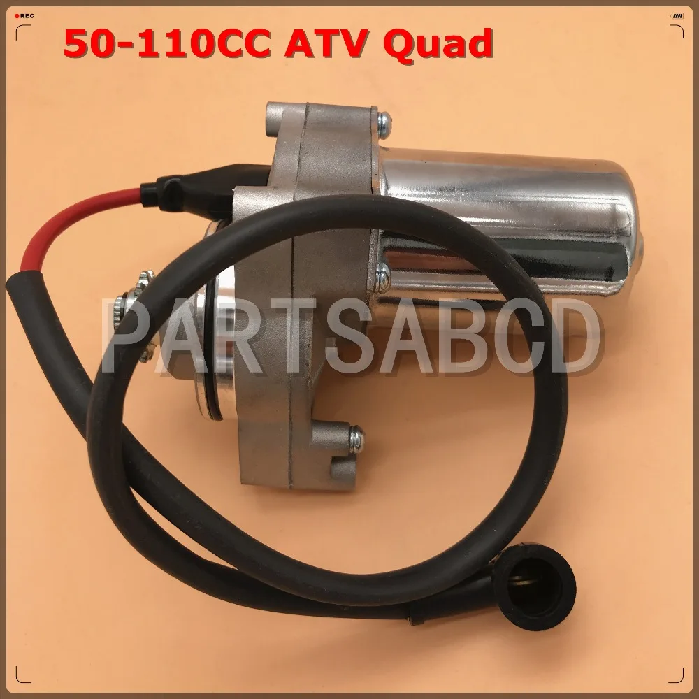 50CC 70CC 90CC 110CC ATV Quad Dirt Bike Engine Up model Starter Motor with Wires atc 107CC