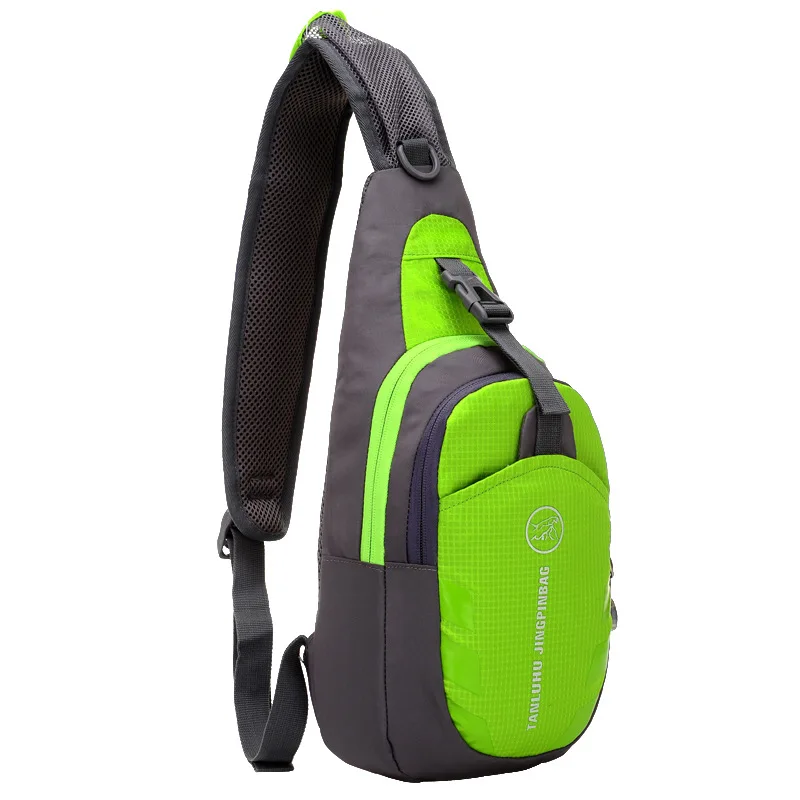 Nieuwe Versie Leisure Outdoor Sport Tassen Voor Mannen/Vrouwen Crossbody Borst Bag Waterdichte Nylon Tassen Veel Kleur Te Kiezen