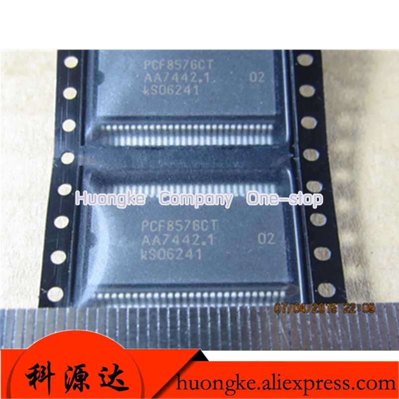 2pcs/lot PCF8576 PCF8576T PCF8576CT ssop56 ssop-56 Universal LCD driver for low multiplex rates