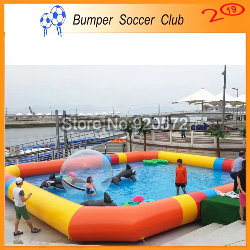 Free Shipping free air pump inflatable rectangle swimming pool with good price for sale