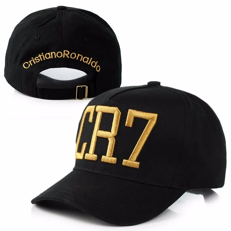 High Quality Cristiano Ronaldo CR7 Hats Baseball Caps Hip Hop Caps Snapback Hats Gorras For Men Women adjustable Casquette