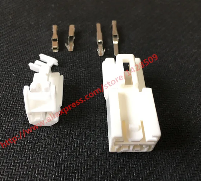 1 Set 2 Pin PA66 Female Male Auto Wire Harness Connector Auto Light ABS Sensor Connector