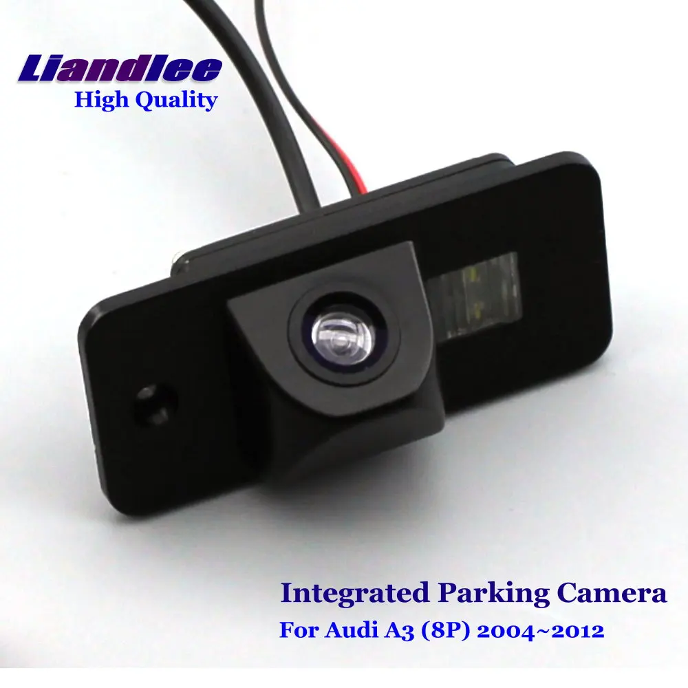 

For Audi A3 8P 2004-2012 Car Rearview Reverse Backup Parking Camera Integrated OEM HD CCD CAM Accessories