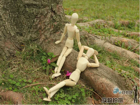 Free shipping! Lovely 12 inch joints Wooden mannequin toy / wooden puppet / wooden manikin Home Decoration Model,Painting sketch