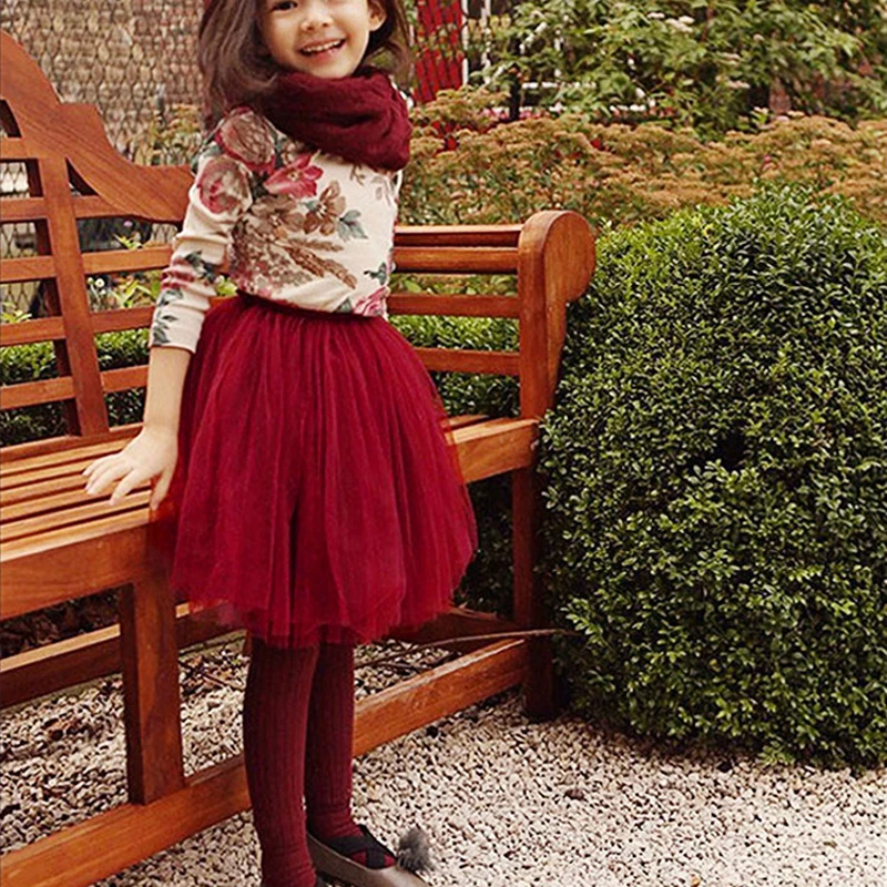 تنورات للبنات 13 لون لعمر 1-11 سنة تنورات للأطفال البنات لصيف 2019 تنورة منفوشة ناعمة من التول الناعم للأطفال تنورة منفوشة LZ186 #5