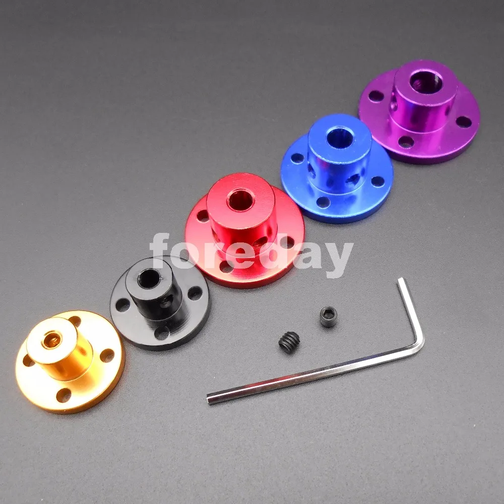 NEW 3MM 4MM 5MM 6MM 8MM Aluminum alloy Rigid flange coupling Shaft shaft support Fixed seat 3/4/5/6/8mm couplers * FD377-381