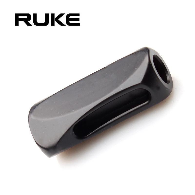 RUKE 1pc Fishing Reel Handle Knob For Bait Casting Fishing Reels Alloy Alluminum Material Include 7x4x2.5mm Bearing DIY Handle