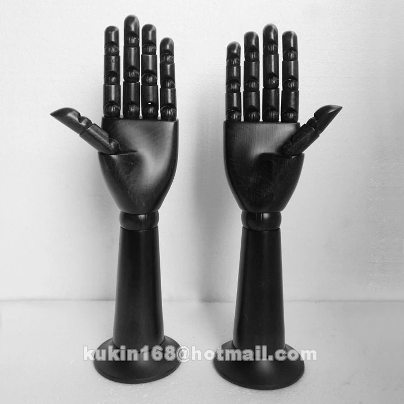 Jewelry / Glove / scarf display hand, Antique mannequin wooden hand