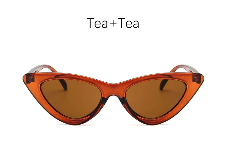 Cat Eye Schaduw Voor Vrouwen Mode Sexy Cateye Zonnebril Vrouw Vintage Retro Driehoekige Cateye Bril Zonnebril Vrouwelijke Eyewear