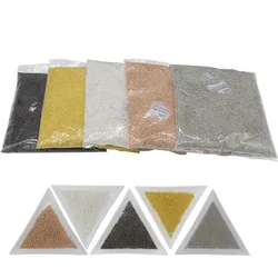 500G 0.4MM to 1.0MM Gold Silver Micro 3D Metal Nail Art Decorations Caviar Beads Manicure Nails Accessoires Diy Supplies Tool
