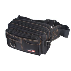 New Fashion Men's Bag High Quality Zipper Shoulder bag Fanny Pack Money Belt Waist Pouch Oxford Casual Male Travel Wallet Purse