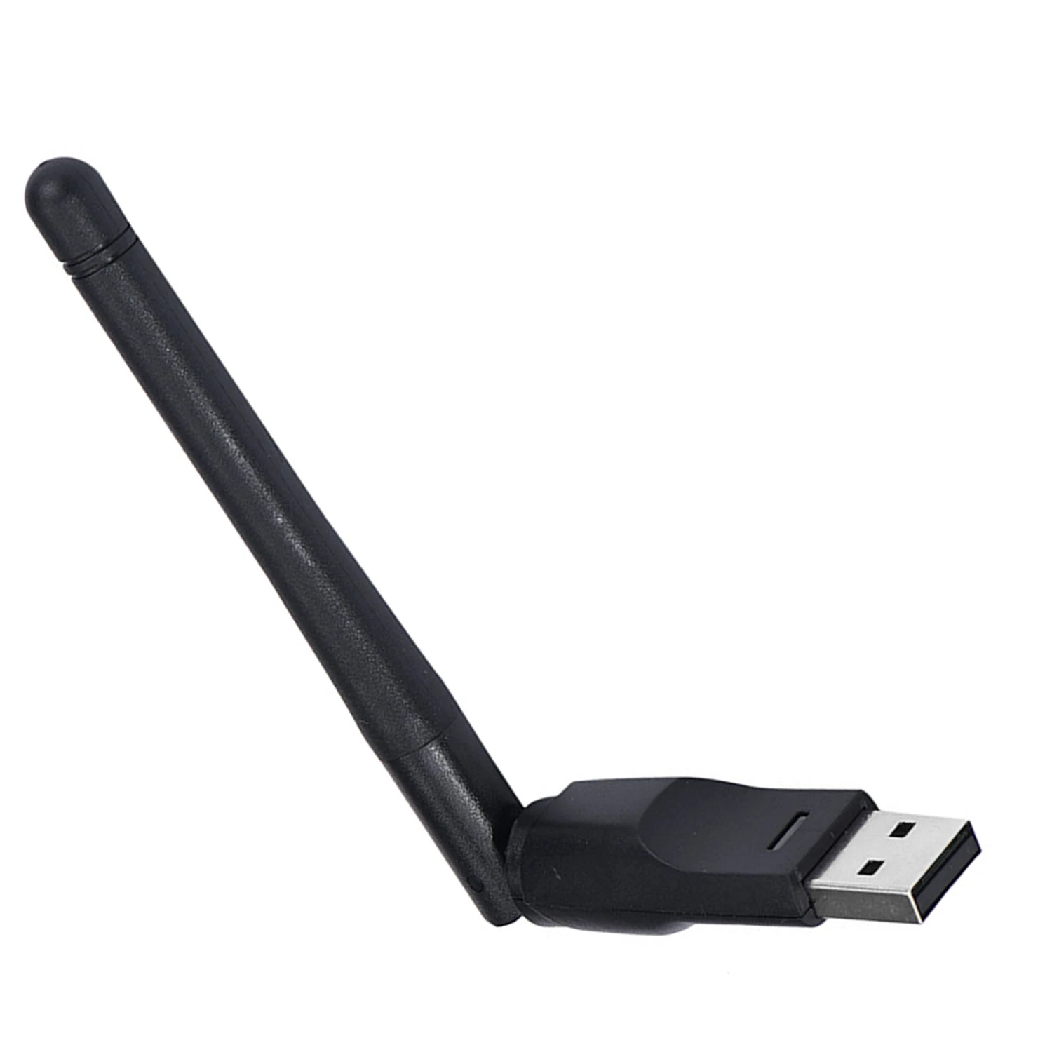 Besegad RT5370 150Mbps 2.4GHz Rotatable WLAN Wireless Network Card USB WIFI Adapter Dongle Stick  Antenna Connector for PC