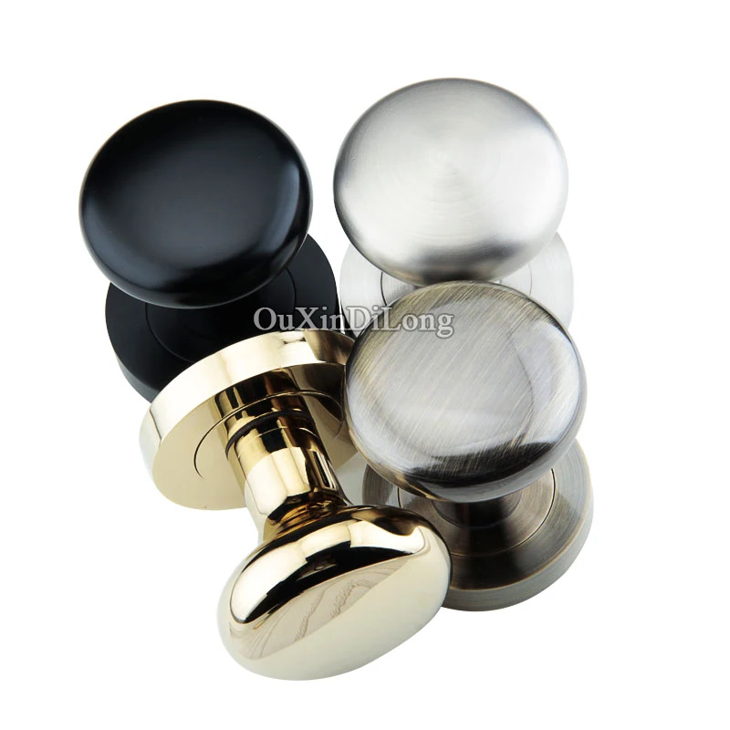 1PCS Solid Zinc Alloy Background Wall Single-side Lock Interior Invisible Hidden Door Knobs Lock Bedroom Entry Door Lock Keyless