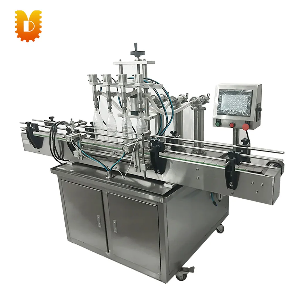 4 Heads 1600bottle/min Automatic Mineral Water Liquid Filling Machine