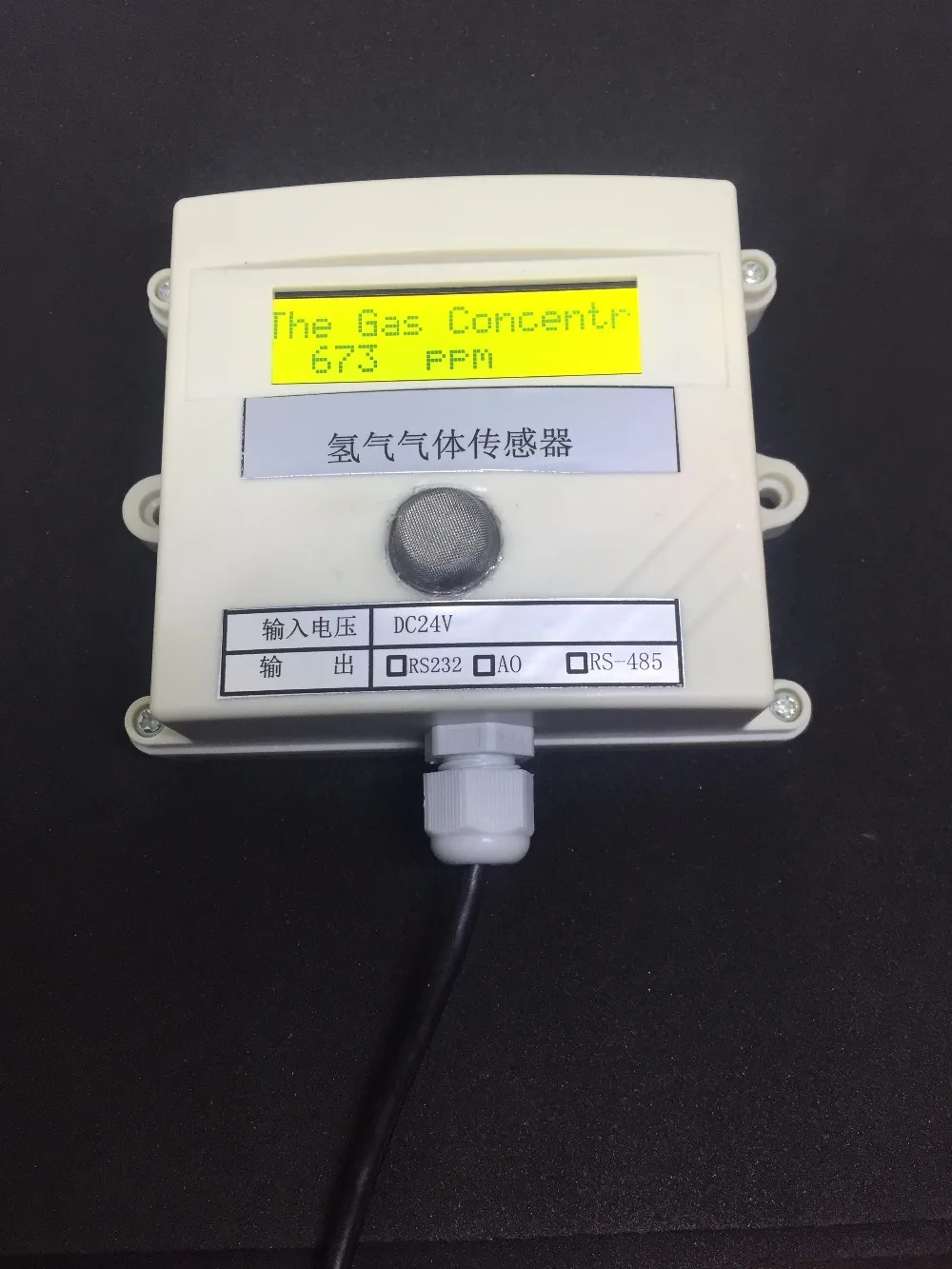 

Hydrogen gas Concentration sensor transmitter H2 gas sensor online test 485 232 0-5v switching value 4-20MA plc modbu 0-1000ppm