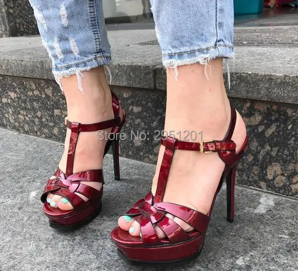 New Brand Platform Sandals Summer Women\'s Shoes Open Toe High Heels Gladiator Zapatos Mujer Lady Pumps