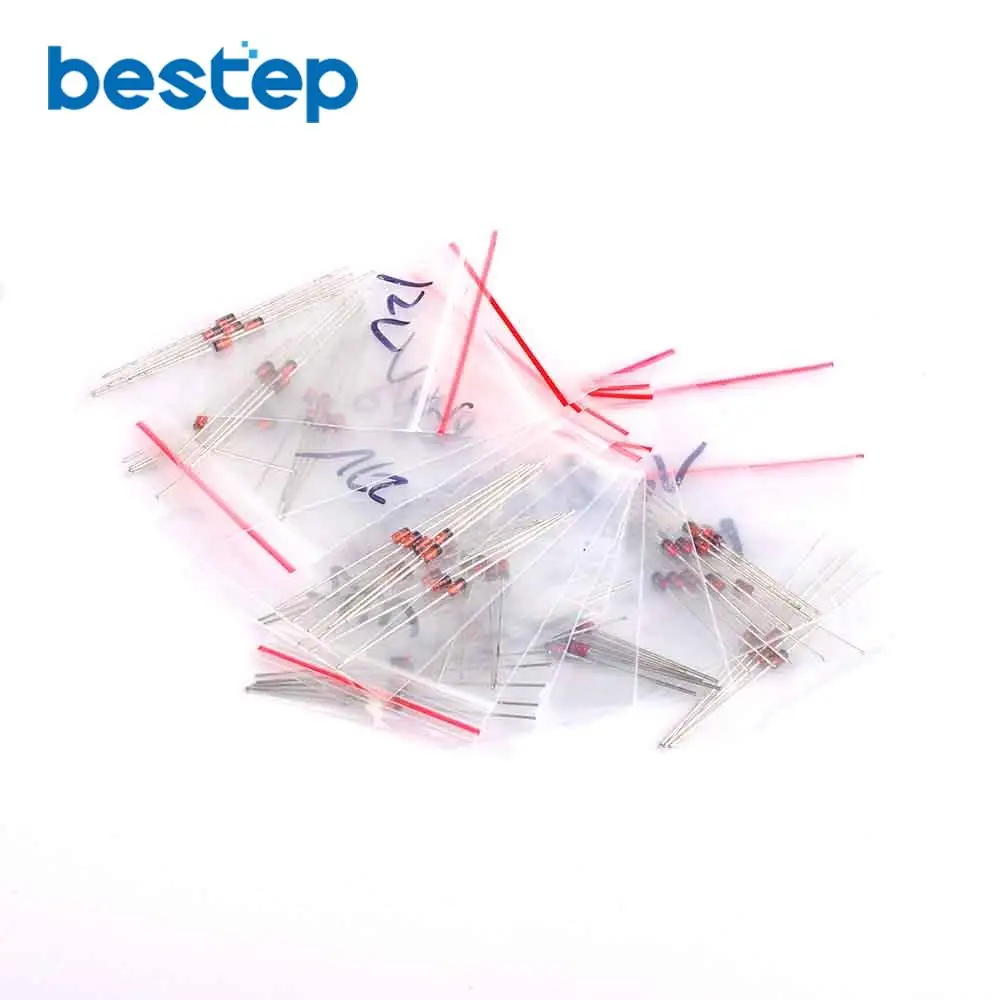 1W Zener Diode 14ValuesX10PCS=140PCS Electronic Components Package Zener Diode Assorted Kit