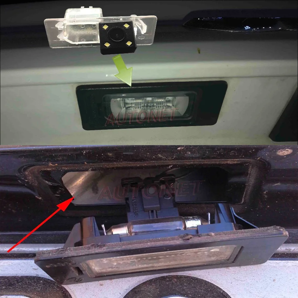 AUTONET Backup Rear View camera For Volkswagen VW Passat B6 B7 wagon 2011 2012 2013 2014 Night Vision license plate camera