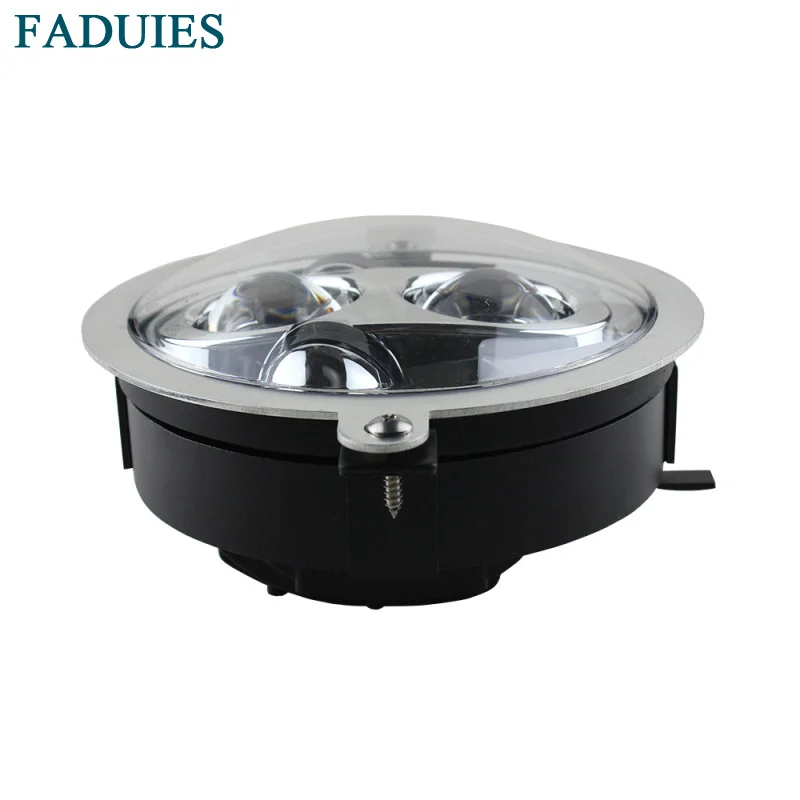 FADUIES Black 5.75 Inch Motorcycle Projector LED Headlight With bracket For Honda VTX 2002-2008 VTX 1800, VTX 1300