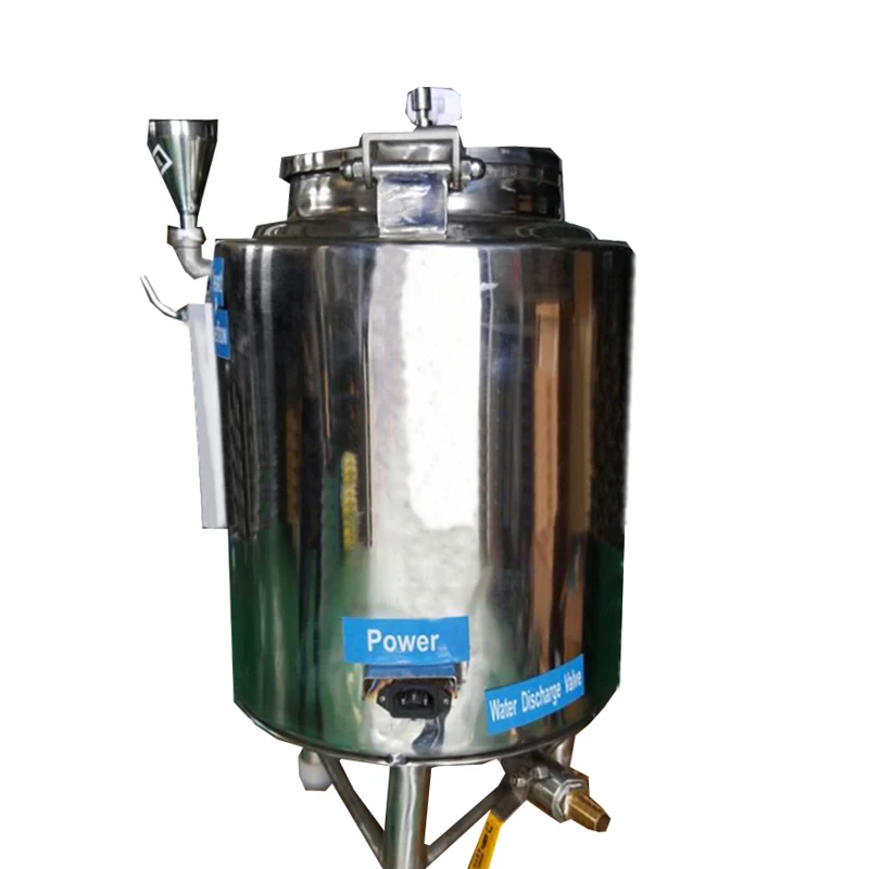 10L Horizontal Household Stainless Steel Pasteurizer Pasteurization Machine 4500W 220V HL-MPS-ZHB