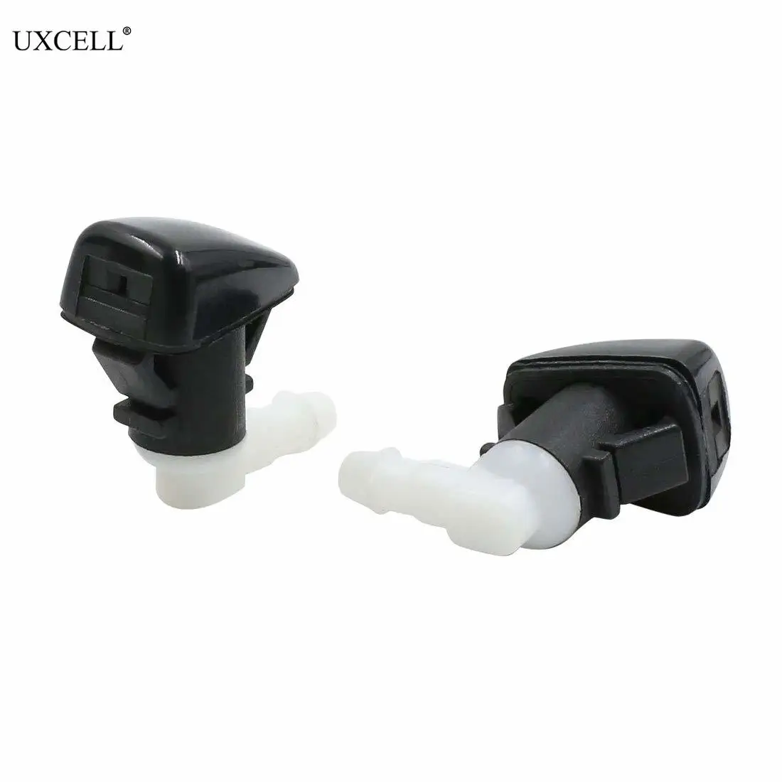 Uxcell Universal Car Windshield Washer Nozzle Cleaning Sprayer Water Spray Nozzle for Car 30.5 x 22mm Windscreen Wipers Washer