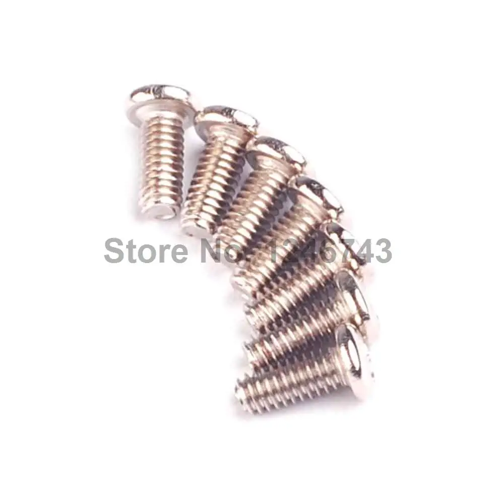 100PCS M2.5*6 Cross Round Head Self-drilling Screw Self-drilling Screw Nail