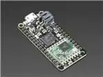 

3179 RF Development Tools xx Feather M0 RFM96 LoRa Radio - 433MHz - RadioFruit