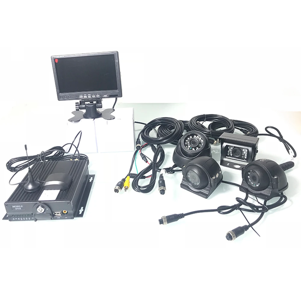 Support docking development of 4G GPS Truck Monitoring Suite remote hd car/ship video Monitoring LCD Monitoring system