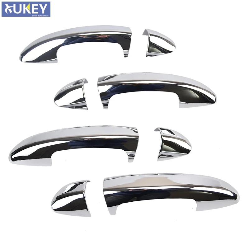 Fit For Vw Passat 2011-2014 B7 2006-2010 B6 3c Cc Door Handle Cover Chrome Trim Catch Overlay Molding Garnish Bezel Protector