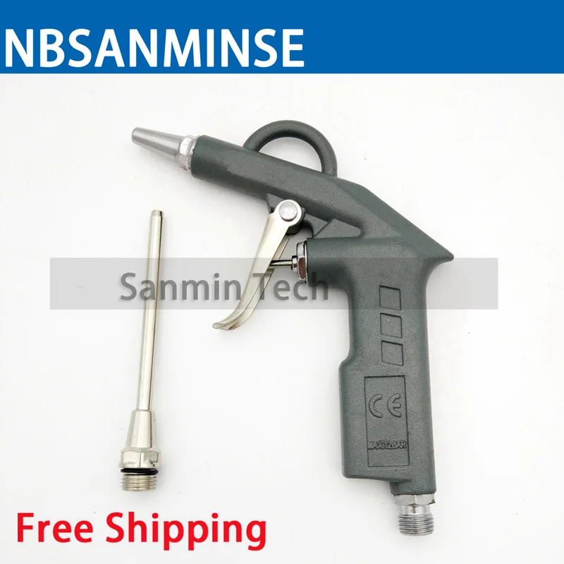 Air Dust Blow Gun G 1/4 Dust Cleaner Pneumatic Pressure Blow Gun Convenient Air Tool NBSANMINSE