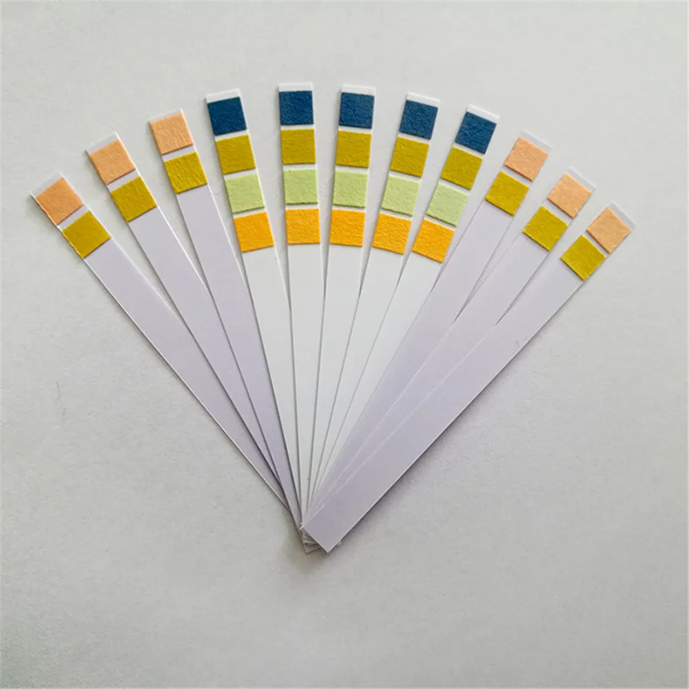 100 Strips 0-14  PH Test Strip Alkaline Acid Indicator Paper Universal Lab Test Paper For Liquid Soil Aquariums Measuring Mayitr