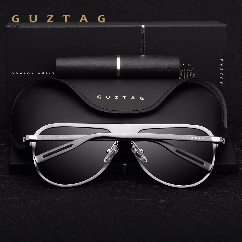 GUZTAG Unisex Sunglasses Aluminum Frame Polarized UV400 Mirror Classic Sun Glasses for Women Men Driving Vaction Eyewear G98280