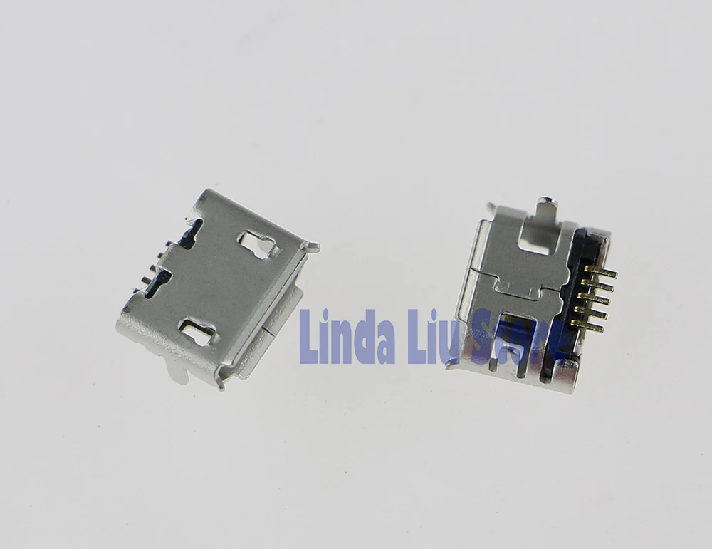 60 Buah/Lot Soket Pengisi Daya Port Konektor Joystick Baru Port Pengisi Daya Data Usb Mini untuk Pengontrol Nirkabel PS4
